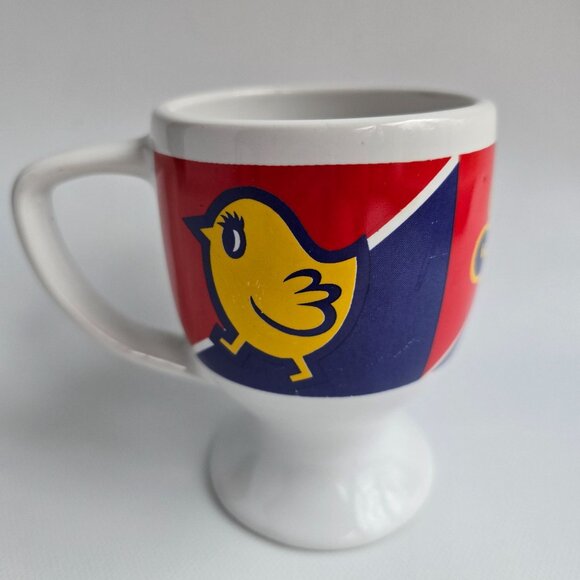 Cadbury's Creme Egg Cup Coffee Mug With Yellow Chickadee Design 8 oz. - Picture 3 of 16